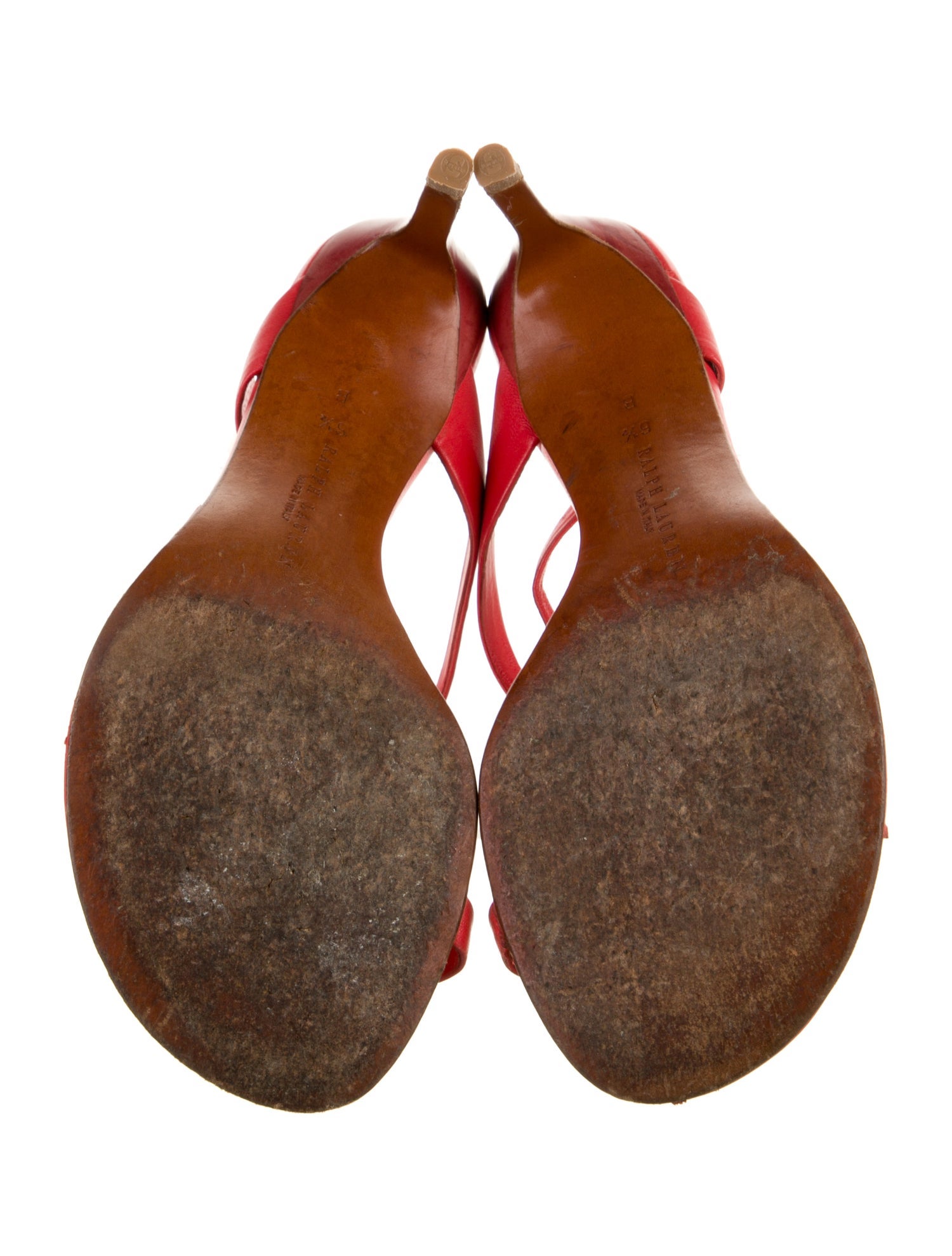 Ralph Lauren Leather Slides